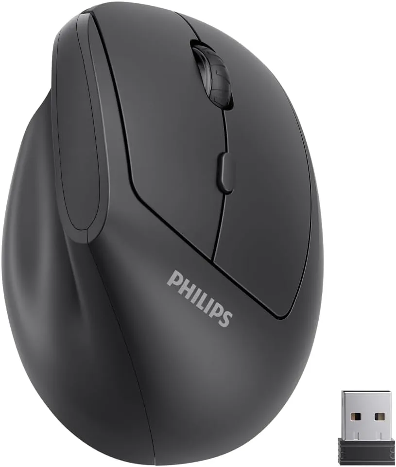 Philips ergonomic vertical mouse for desk use